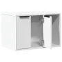 Mueble arenero para gatos madera ingeniería blanco 60x40x40 cm by , Cat furniture - Ref: Foro24-857724, Price: 54,97 €, Disco...