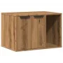 Mueble arenero para gatos madera ingeniería artisian 60x40x40cm de , Mobiliario para gatos - Ref: Foro24-857732, Precio: 55,8...