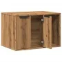Mueble arenero para gatos madera ingeniería artisian 60x40x40cm de , Mobiliario para gatos - Ref: Foro24-857732, Precio: 55,8...