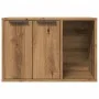 Mueble arenero para gatos madera ingeniería artisian 60x40x40cm de , Mobiliario para gatos - Ref: Foro24-857732, Precio: 55,8...