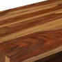 Mesa de centro madera maciza acacia acabado miel 110x50x37 cm en Mesas de centro | Comprar online en Foru.es
