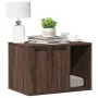 Mueble arenero para gatos madera ingeniería marrón 60x40x40 cm de , Mobiliario para gatos - Ref: Foro24-857730, Precio: 56,56...