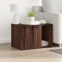 Mueble arenero para gatos madera ingeniería marrón 60x40x40 cm de , Mobiliario para gatos - Ref: Foro24-857730, Precio: 52,95...
