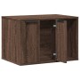 Mueble arenero para gatos madera ingeniería marrón 60x40x40 cm de , Mobiliario para gatos - Ref: Foro24-857730, Precio: 52,95...