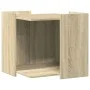 Mueble arenero para gatos madera roble Sonoma 53x53x51 cm de , Mobiliario para gatos - Ref: Foro24-857753, Precio: 50,59 €, D...