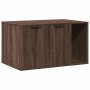 Mueble arenero para gatos madera ingeniería marrón 80x50x45 cm de , Mobiliario para gatos - Ref: Foro24-857739, Precio: 81,18...