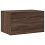 Mueble arenero para gatos madera ingeniería marrón 80x50x45 cm de , Mobiliario para gatos - Ref: Foro24-857739, Precio: 81,18...