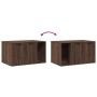 Mueble arenero para gatos madera ingeniería marrón 80x50x45 cm de , Mobiliario para gatos - Ref: Foro24-857739, Precio: 81,18...