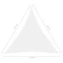 Toldo de vela triangular tela Oxford blanco 4,5x4,5x4,5 m de vidaXL, Sombrillas - Ref: Foro24-135288, Precio: 38,05 €, Descue...