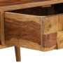 Mesa de centro madera maciza acacia acabado miel 110x50x37 cm en Mesas de centro | Comprar online en Foru.es