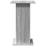 Mesa alta bar con almacenaje madera gris Sonoma 60x60x102 cm de , Mesas de cocina y de comedor - Ref: Foro24-854333, Precio: ...