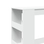 Mesa alta con estantes madera ingeniería 90x40x103,5 cm de , Mesas de cocina y de comedor - Ref: Foro24-854373, Precio: 88,43...