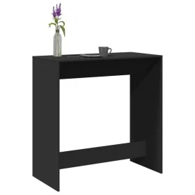 Hoher Barhockertisch aus schwarzem Ingenieurholz 102x50x103,5 cm. von , Küchen- und Esstische - Ref: Foro24-854428, Preis: 86...