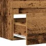Armario pared baño madera ingeniería envejecida 80x38,5x45cm de , Muebles de baño - Ref: Foro24-856246, Precio: 64,23 €, Desc...