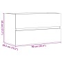 Mueble de lavabo madera ingeniería roble artisian 90x38,5x45 cm de , Muebles de baño - Ref: Foro24-856250, Precio: 78,53 €, D...