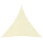Toldo de vela triangular tela Oxford color crema 6x6x6 m de vidaXL, Sombrillas - Ref: Foro24-135240, Precio: 49,05 €, Descuen...