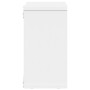 Armario de pared madera de ingeniería blanco 60x16x30 cm de , Estantes y estanterías - Ref: Foro24-854877, Precio: 21,95 €, D...