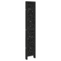 Biombo separador de 5 paneles madera maciza Paulownia negro de , Divisores de ambientes - Ref: Foro24-358760, Precio: 135,77 ...