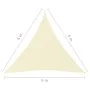 Toldo de vela triangular tela Oxford color crema 6x6x6 m de vidaXL, Sombrillas - Ref: Foro24-135240, Precio: 49,05 €, Descuen...