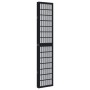 Biombo separador de 5 paneles madera maciza Paulownia negro de , Divisores de ambientes - Ref: Foro24-358774, Precio: 139,44 ...