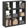 Librería divisora madera de ingeniería negra 102x29x103,5 cm de , Librerías y estanterías - Ref: Foro24-858040, Precio: 81,64...