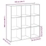 Librería divisora madera de ingeniería negra 102x29x103,5 cm de , Librerías y estanterías - Ref: Foro24-858040, Precio: 80,53...