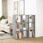 Librería divisora madera gris hormigón 102x29x103,5 cm de , Librerías y estanterías - Ref: Foro24-858042, Precio: 76,35 €, De...