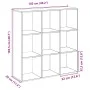 Librería divisora madera gris hormigón 102x29x103,5 cm de , Librerías y estanterías - Ref: Foro24-858042, Precio: 74,97 €, De...