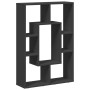 Estantería de madera de ingeniería negra 63x20x90 cm de , Librerías y estanterías - Ref: Foro24-858139, Precio: 45,87 €, Desc...