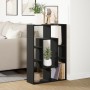 Estantería de madera de ingeniería negra 63x20x90 cm de , Librerías y estanterías - Ref: Foro24-858139, Precio: 45,87 €, Desc...