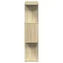 Librería divisora 3 niveles madera roble Sonoma 70x24x97 cm de , Librerías y estanterías - Ref: Foro24-858113, Precio: 41,55 ...