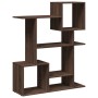 Librería divisora madera ingeniería marrón roble 92x29x112 cm de , Librerías y estanterías - Ref: Foro24-858126, Precio: 73,0...
