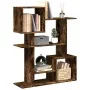Librería divisora madera ingeniería roble ahumado 92x29x112 cm de , Librerías y estanterías - Ref: Foro24-858124, Precio: 67,...