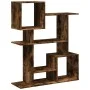 Librería divisora madera ingeniería roble ahumado 92x29x112 cm de , Librerías y estanterías - Ref: Foro24-858124, Precio: 67,...
