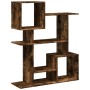 Librería divisora madera ingeniería roble ahumado 92x29x112 cm de , Librerías y estanterías - Ref: Foro24-858124, Precio: 68,...