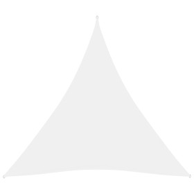 Toldo de vela triangular tela Oxford blanco 3,6x3,6x3,6 m de vidaXL, Sombrillas - Ref: Foro24-135281, Precio: 22,97 €, Descue...