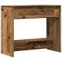 Mesa consola madera ingeniería madera envejecida 89x41x76,5 cm by , Side tables - Ref: Foro24-856774, Price: 69,28 €, Discoun...