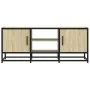 Mueble TV metal y madera ingeniería roble Sonoma 100x35x41 cm de , Muebles TV - Ref: Foro24-848835, Precio: 62,16 €, Descuent...