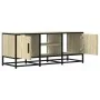 Mueble TV metal y madera ingeniería roble Sonoma 100x35x41 cm de , Muebles TV - Ref: Foro24-848835, Precio: 62,16 €, Descuent...