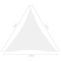 Toldo de vela triangular tela Oxford blanco 3,6x3,6x3,6 m de vidaXL, Sombrillas - Ref: Foro24-135281, Precio: 22,97 €, Descue...