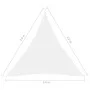 Toldo de vela triangular tela Oxford blanco 3,6x3,6x3,6 m de vidaXL, Sombrillas - Ref: Foro24-135281, Precio: 30,75 €, Descue...