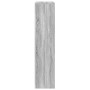 Librería divisora 3 niveles madera gris Sonoma 123x29x123 cm de , Librerías y estanterías - Ref: Foro24-857990, Precio: 61,44...