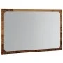 Espejo de baño con luz LED madera envejecida 60x8,5x38 cm de , Tocadores de baño - Ref: Foro24-856265, Precio: 41,58 €, Descu...