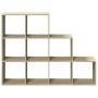 Librería divisora 3 niveles madera Sonoma 137,5x29x103,5 cm de , Librerías y estanterías - Ref: Foro24-857978, Precio: 94,44 ...