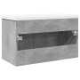 Mueble de baño con lavabo integrado gris hormigón de , Muebles de baño - Ref: Foro24-3324859, Precio: 187,67 €, Descuento: %