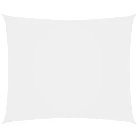 Toldo de vela rectangular tela Oxford blanco 5x7 m de vidaXL, Sombrillas - Ref: Foro24-135275, Precio: 92,60 €, Descuento: %