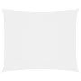 Toldo de vela rectangular tela Oxford blanco 5x7 m de vidaXL, Sombrillas - Ref: Foro24-135275, Precio: 92,60 €, Descuento: %