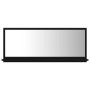Espejo de baño madera contrachapada negro 90x10,5x37 cm de , Tocadores de baño - Ref: Foro24-804581, Precio: 39,14 €, Descuen...