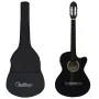 Set guitarra occidental 12 pzas con ecualizador 6 cuerdas negro de , Guitarras - Ref: Foro24-70139, Precio: 112,22 €, Descuen...