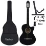 Set guitarra occidental 12 pzas con ecualizador 6 cuerdas negro de , Guitarras - Ref: Foro24-70139, Precio: 114,37 €, Descuen...